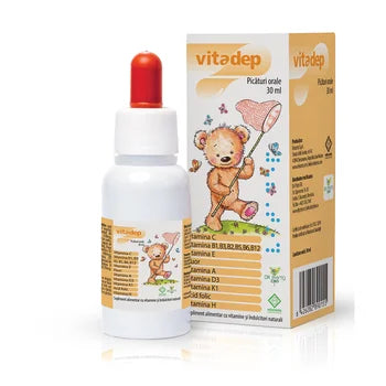 Oral drops with vitamins for children Vitadep, 30 ml, Dr. Phyto