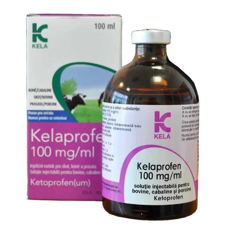 KELAPROFEN 100 MG // ketoprofen // Horses, cattle, pigs / cavalli, bovini, suini