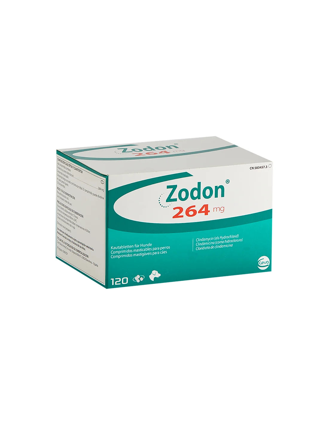 Zodon 88 mg / 264 mg – Film of 6 chewable tablets