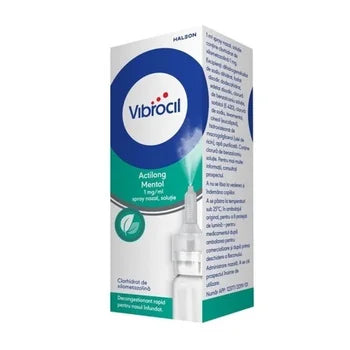 VIBROCIL Actilong Menthol 1 mg/ml nasal spray solution, 10ml, Haleon