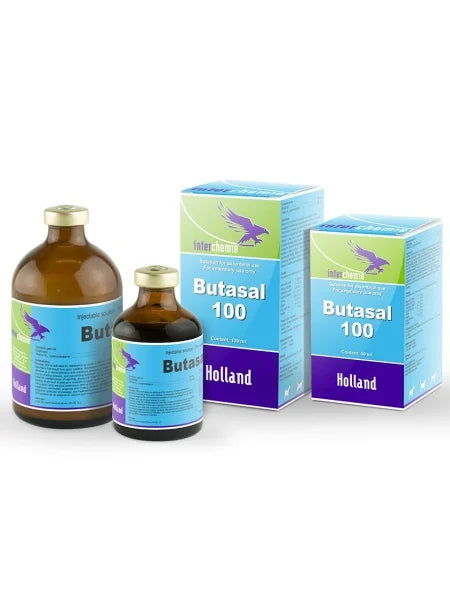 BUTASAL 100ML // Butafosfan, Cianocobalamina (vitamina B12) // Cavalli, bovini, cani e gatti.// Horses, cattle, dogs and cats