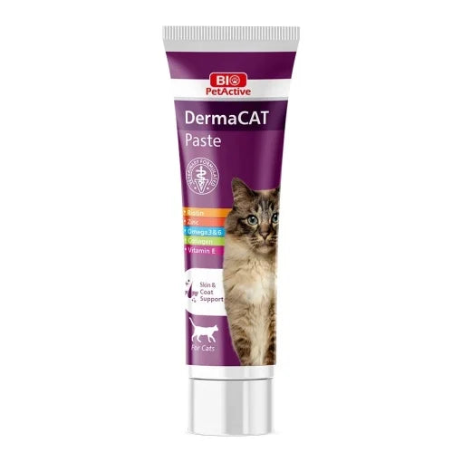 Bio PetActive DermaCAT Paste 100ML // health and vitality of skin and fur in cats / la salute e la vitalità della pelle e del pelo dei gatti
