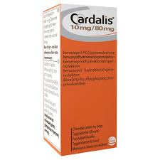 CARDALIS 30 TABLETS // Benazepril + Spironolactone // congestive heart failure in dogs / l'insufficienza cardiaca congestizia nei cani