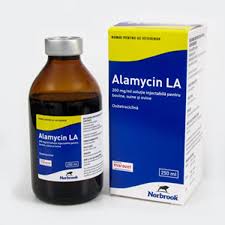 ALAMYCIN LA 200 MG / 250ML // oxytetracycline // cattle, sheep and pigs // bovini, ovini e suin