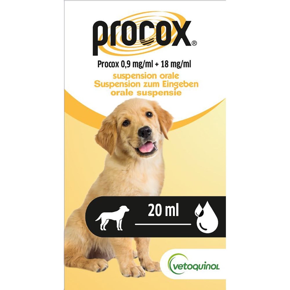 PROCOX * OS SOSP FL 7,5ML for oral deworming dogs