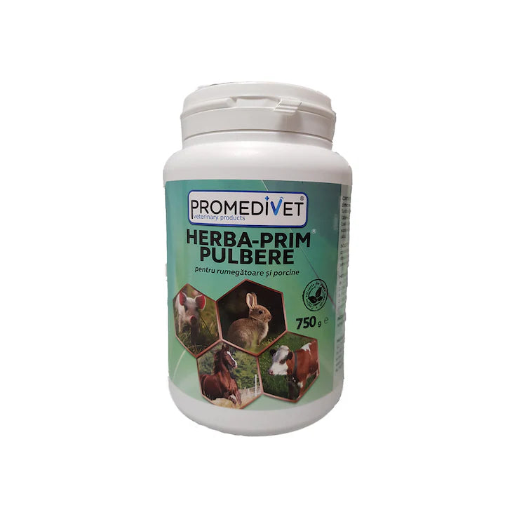 HERBA-PRIM powder, 750 g // adjuvant in primary or secondary diarrheal disorders of the digestive system.