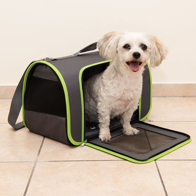 Technicolor Carrying Case/ Carrying case for dogs and cats up to 6.5 kg-L 45 x l 25 x î 28 cm