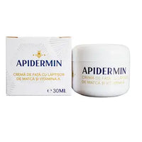 APIDERMIN CREMA IDRATANTE VISO CON PAPPA REALE E VITAMINA A - Pelli secche, stanche e con rughe di Apidermin
