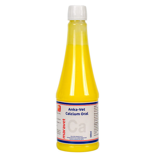 ANKA-VET CALCIUM ORAL 500 ML // cows / bovini