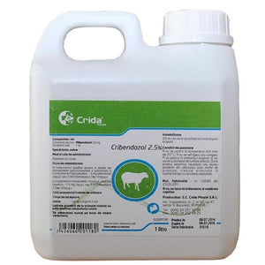 CRIBENDAZOLE 2.5% 1L.// ALBENDAZOLE