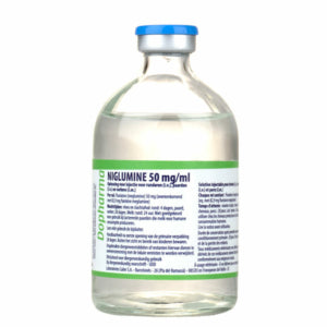 NIGLUMINE 50 mg/ml - 100ML // Flunixin (meglumine) 50 mg // cattle, horse and pigs / bovini, caballini, suini