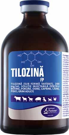 Tilozin FP  20% 100ml // tylosin // for cattle, pigs, sheep, goats, dogs, cats, adult chickens / Bovini, Suini, Ovini, Capre, Cani, Gatti, Polli adulti