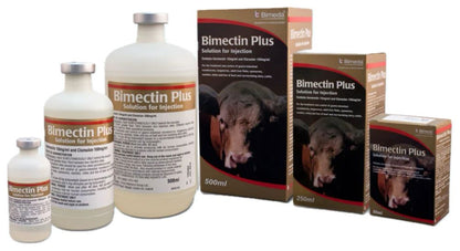 BIMECTIN PLUS - for cattle / vermifugo per bovini / equivalente Ivomec plus