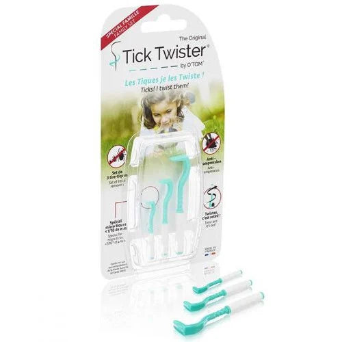 TICK /Crochet extract tick - O'Tom Tick Twister - set of 3 pcs.