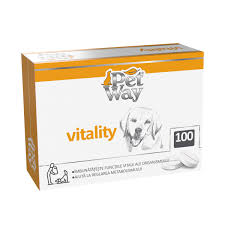 Pet Way VITALITY 100 TAB //  increasing immunity and vitality in dogs / aumentare la immunità e vitalità dei cani