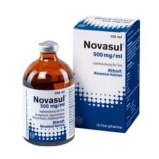 NOVASUL INJ. 100 ML // Metamizole-Sodium // Horses, cattle, pigs, dogs / Cavalli, bovini, suini, cani