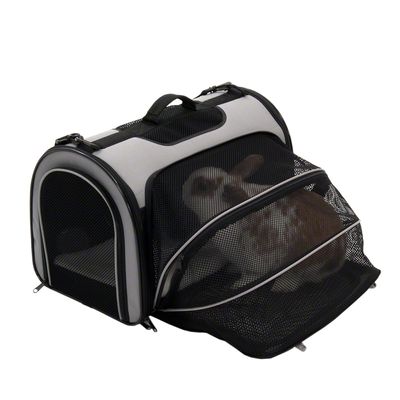 Freedom Carrying Case with Side Extension /small pets-L 50 x W 29 cm (without extension) / 54 cm (with extension) x H 32 cm