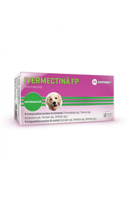 Ivermectin 3mg Pasteur FP 20 cpr - Tablets for the treatment of endoparasitoses produced by nematodes and in ectoparasitoses produced by mites