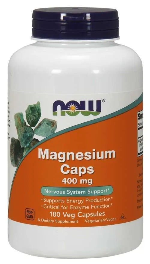 Magnesium 400 mg// 200 mg - NOW Foods