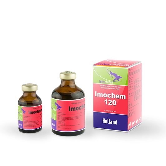 Imochem-120 // Imidocarb // babesiosis in cattle, sheep, horses, dogs // anaplasmosis in sheep and cattle