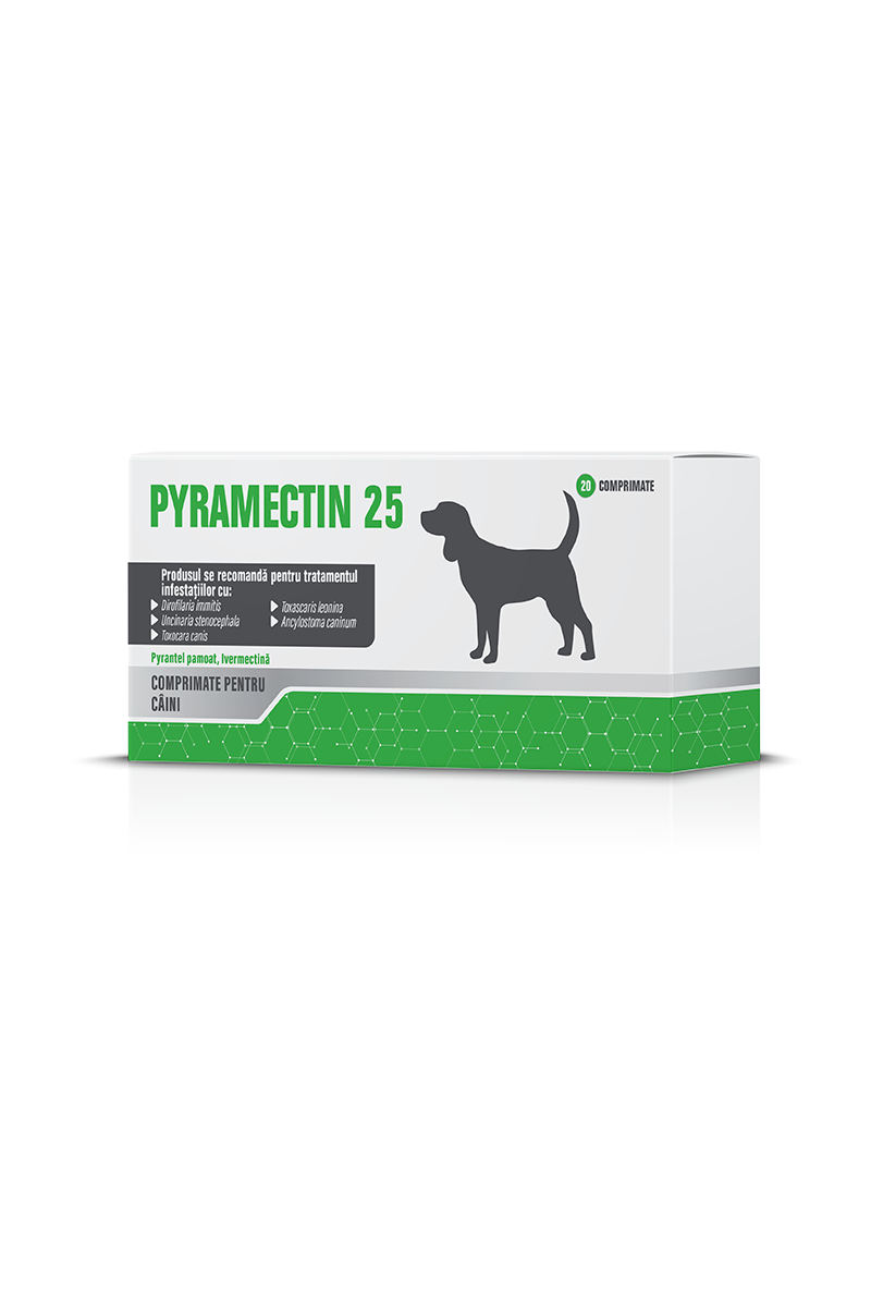 PYRAMECTIN 25 mg for dogs/  HEARTWORM DISEASE/ DIROFILARIA SPP