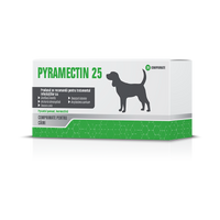 PYRAMECTIN 25 mg for dogs/  HEARTWORM DISEASE/ DIROFILARIA SPP