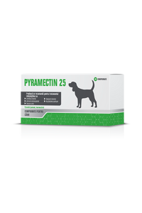 PYRAMECTIN 25 mg for dogs/  HEARTWORM DISEASE/ DIROFILARIA SPP