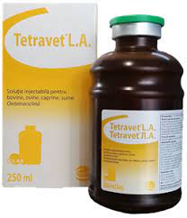 Tetravet LA // TERRAMICINA // oxytetracycline // Cattle, sheep, goats and pigs // Bovini, ovini, caprini, suini