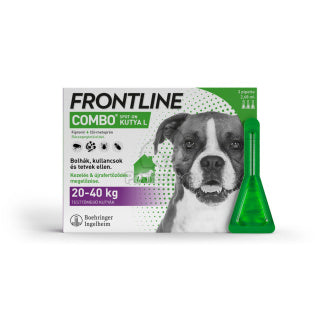 FRONTLINE COMBO  3 PIPETTES - Spot On for Dogs // FIPRONIL, S-METOPREN