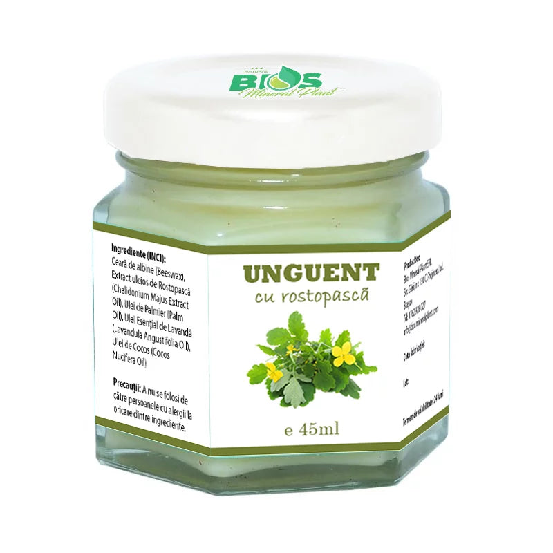 Ointment with Rostopasca, 45 ml, Bios Mineral Plant