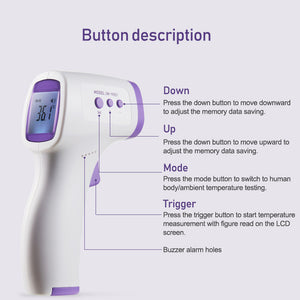 Non-contact Infrared Portable Thermometer- Battery Operated_6