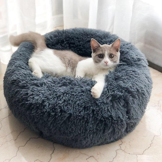 Long Plush Super Soft Pet Bed - Pet Shop Luna