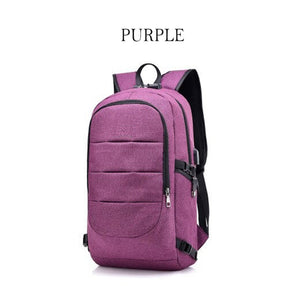 Waterproof Laptop Backpack with USB Port, Anti-theft_4