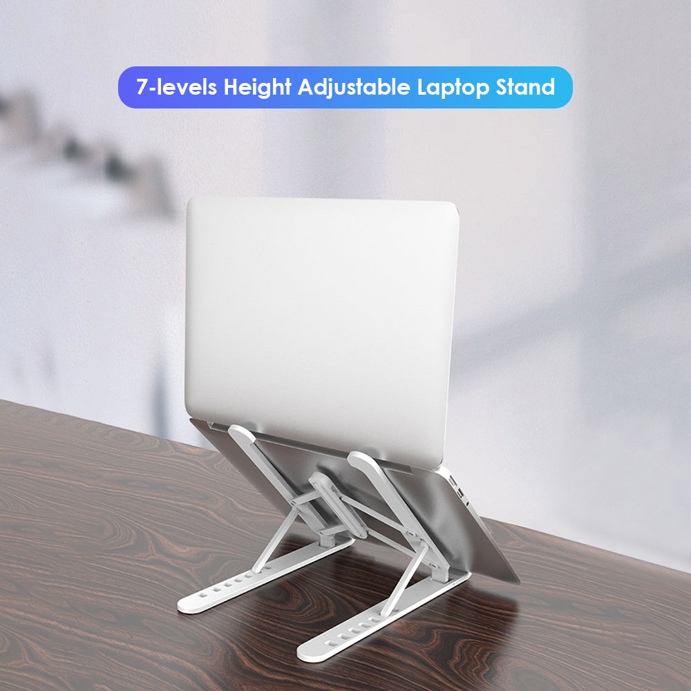 Notebook Computer Stand Anti-Skid Heat Dissipation Base Foldable Lifting Stand_8