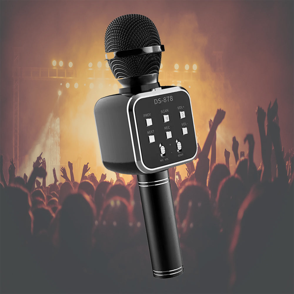 Wireless Bluetooth Microphone with Built-in Speaker- USB Charging_2