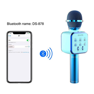 Wireless Bluetooth Microphone with Built-in Speaker- USB Charging_9