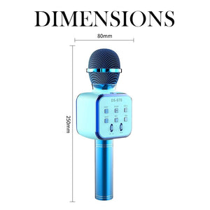 Wireless Bluetooth Microphone with Built-in Speaker- USB Charging_13
