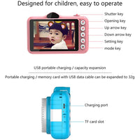 3.5 Inch Mini Cute Digital Camera for Kids 12MP Photo Video Camera- USB Charging_6
