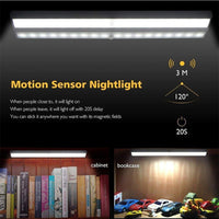 LED Night Light 6/10 LED Human Body Induction Detector for Home Bed Kitchen Cabinet- Battery Operated_8
