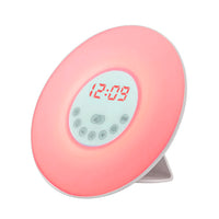 Touch Sensor Digital Alarm Clock Sunrise Sunset Simulator- USB Powered_5