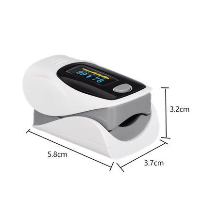 Pulse oximeter fingertip heart rate monitor- Battery Operated_7