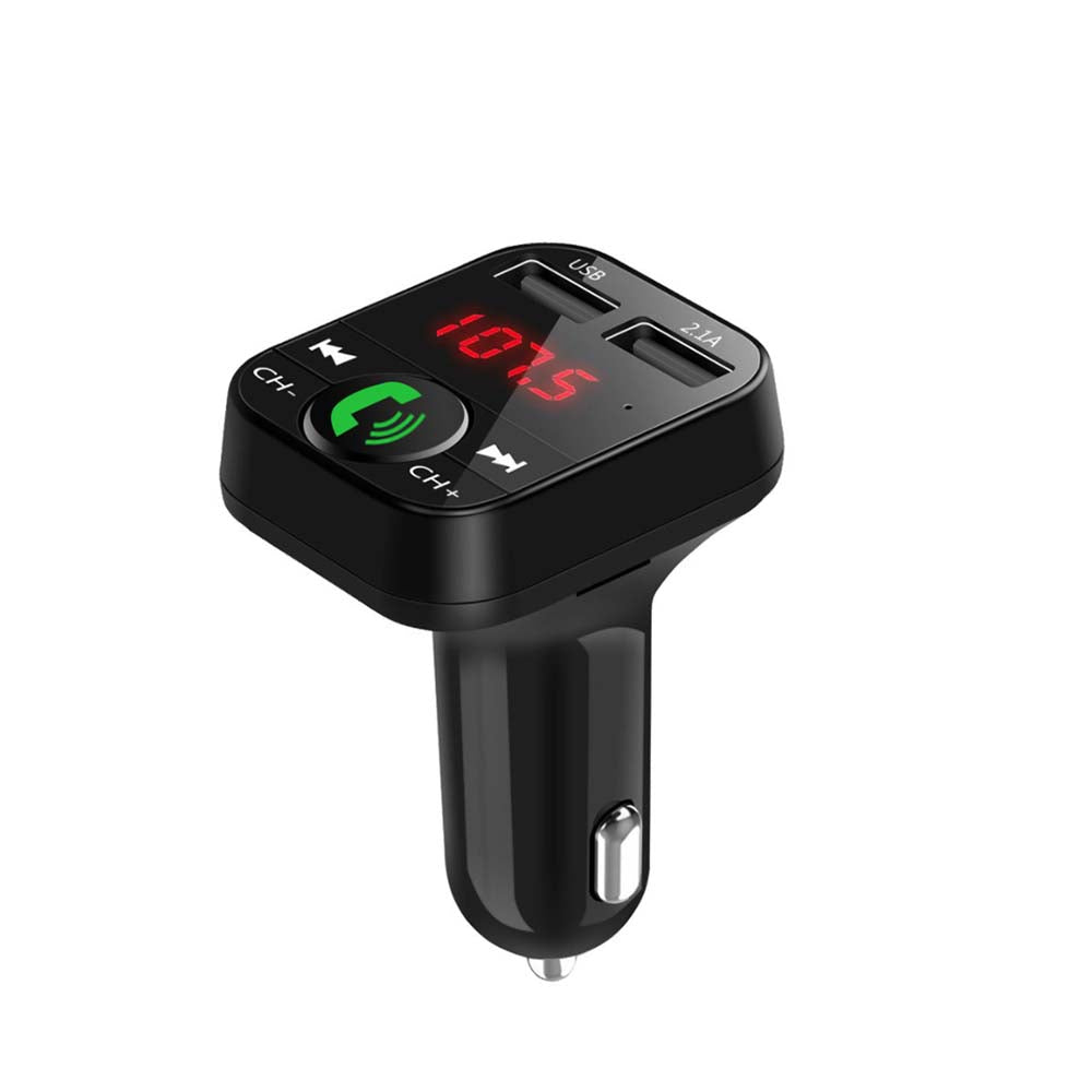 3-in-1 Car Wireless Car Bluetooth FM Transmitter_2