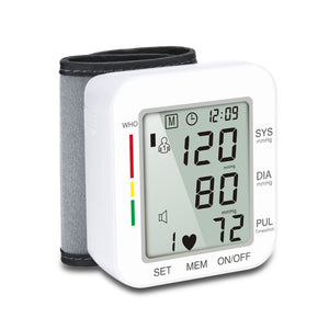 Digital Automatic Wrist Blood Pressure Monitor_3