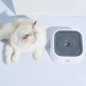 Floating Bowl Pet Slow Drinking Fountain Pet Water Bowl Dispenser_12