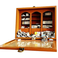 Anxiety Bookshelf Stress Relief Sensory Desk Toy with Miniature Books_4
