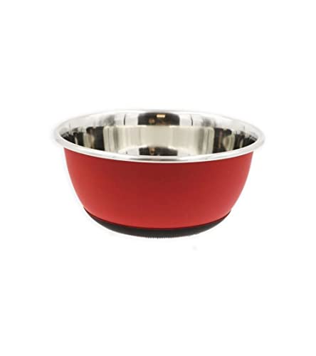 Agrobiothers Opaco Red Inox Bowl 500 ml – 13,5 cm - Pet Shop Luna