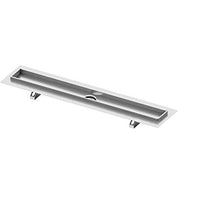 TECE Drainline 600800 Shower Channel Straight Stainless Steel Polished Improved Water Outflow Silver - Pet Shop Luna