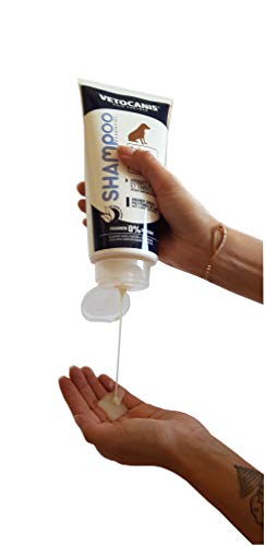 Vetocanis - Shampoo per Cani con setole ricciate e ricche, 300 ml, 0% di parabeni, 0% di Silicone - Pet Shop Luna