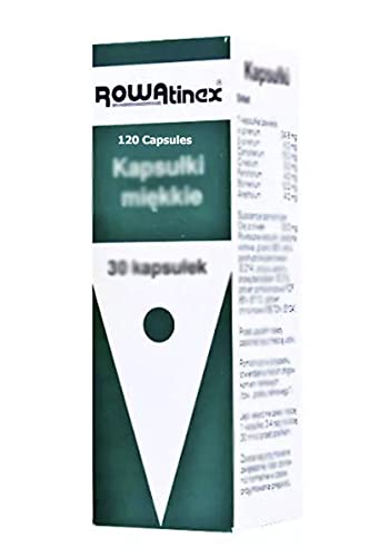 Rowatinex 120 Capsules (4x30). Made in Austria/Germany. Polish Distribution, Polish Language. - Pet Shop Luna