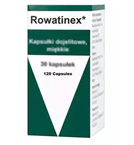 Rowatinex 120 Capsules (4x30). Made in Austria/Germany. Polish Distribution, Polish Language. - Pet Shop Luna